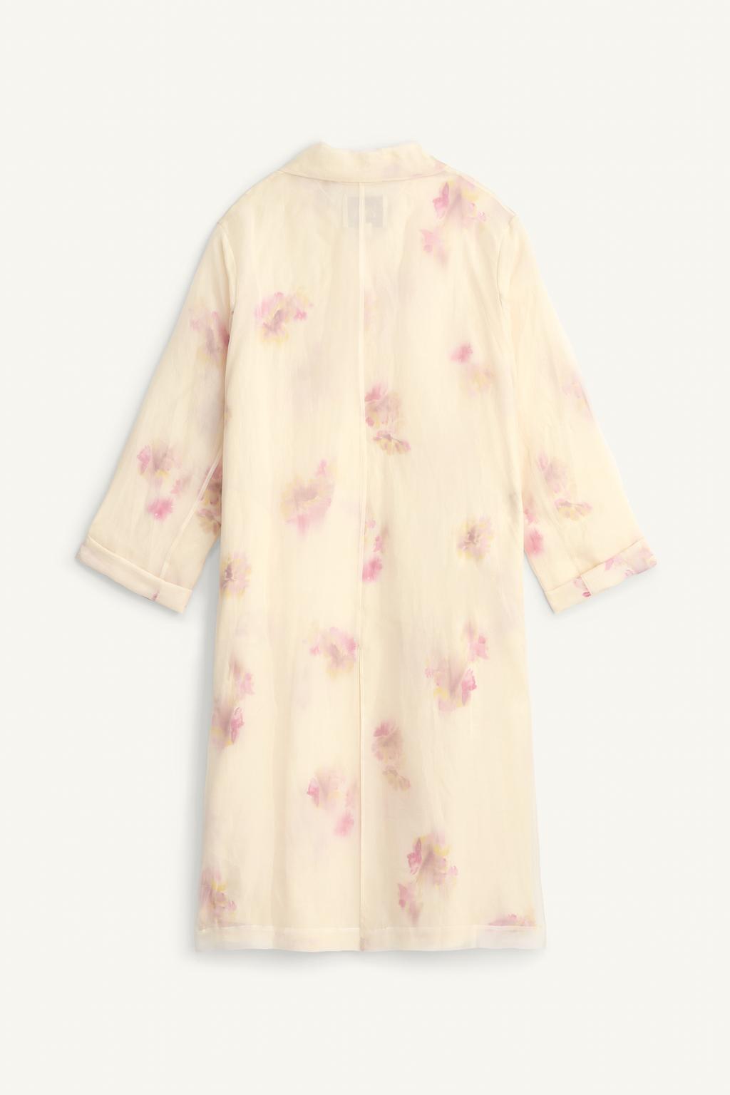 Фрак из шелка с принтом - limited edition