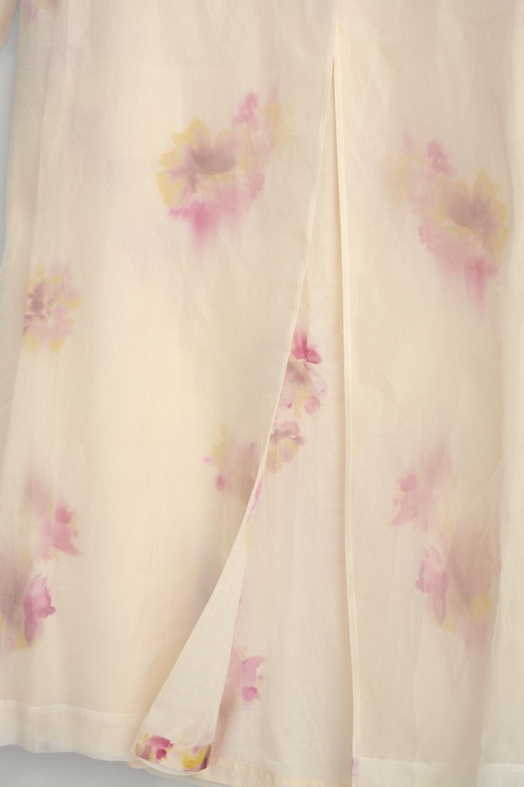 Фрак из шелка с принтом - limited edition