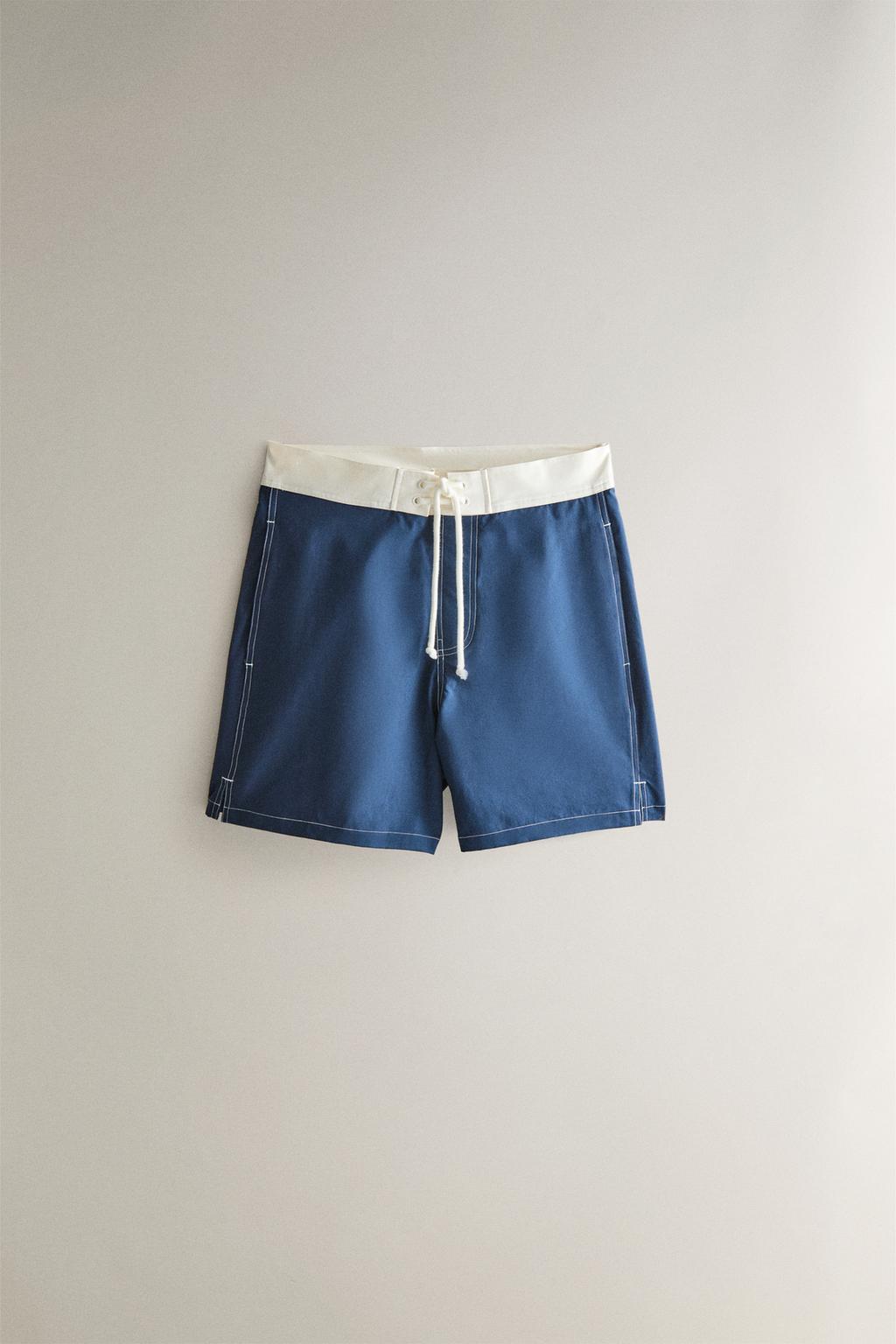 Плавки для пляжа с швами