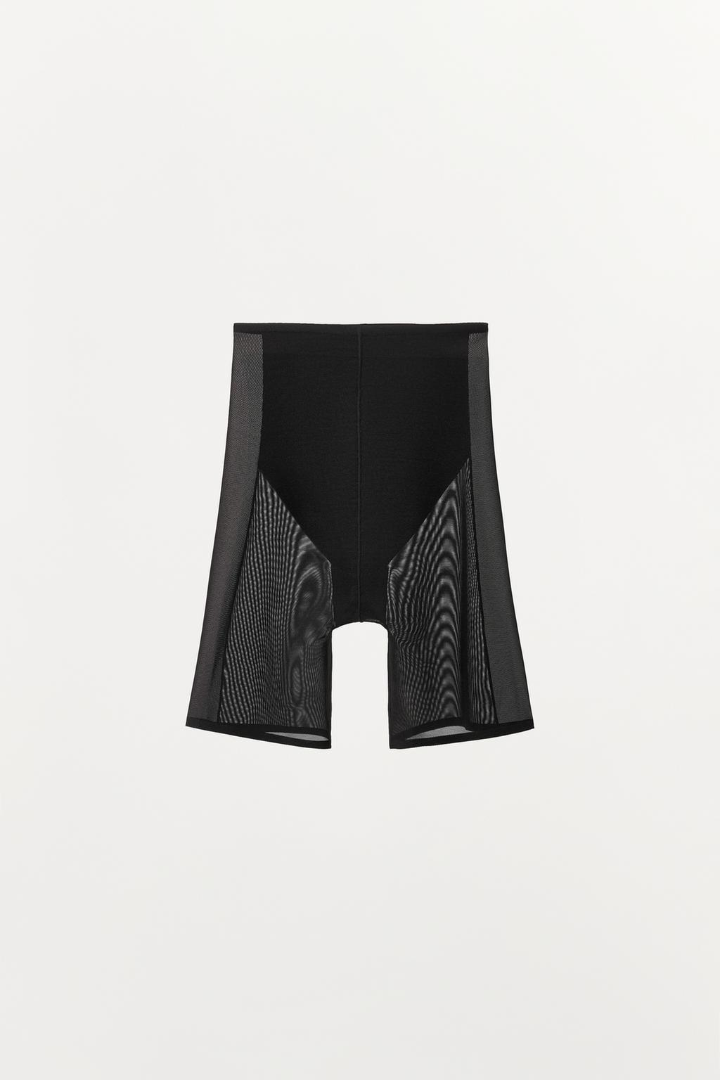 ШОРТЫ-ВЕЛОСИПЕДКИ ИЗ ПОЛИАМИДА С СЕТКОЙ