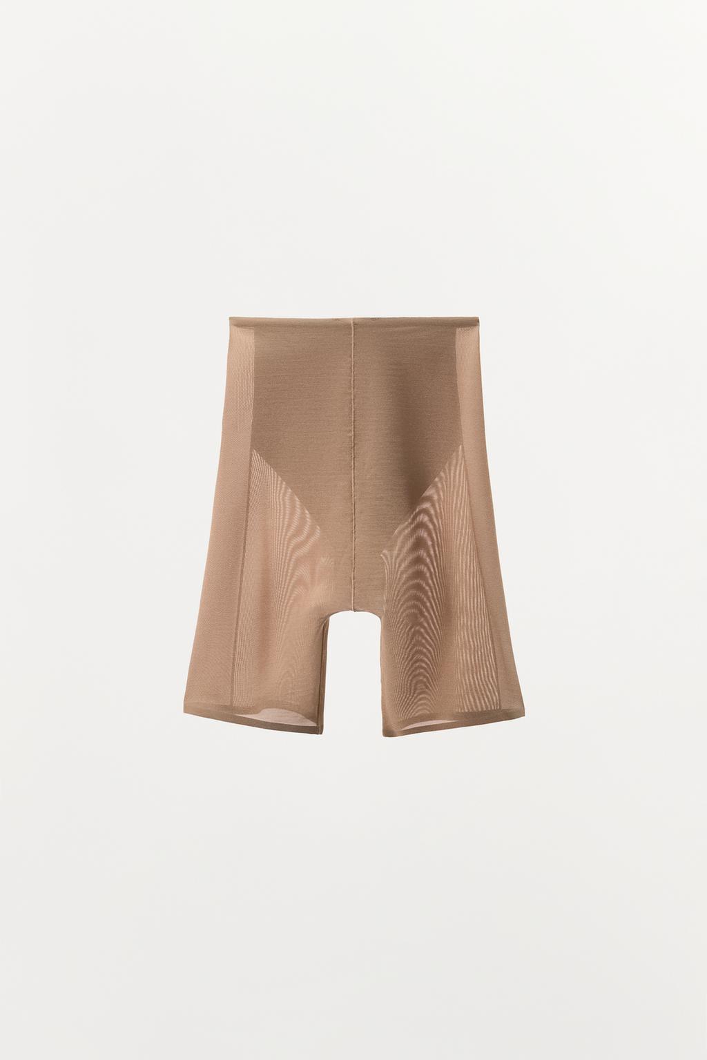 ШОРТЫ-ВЕЛОСИПЕДКИ ИЗ ПОЛИАМИДА С СЕТЧАТЫМИ ВСТАВКАМИ