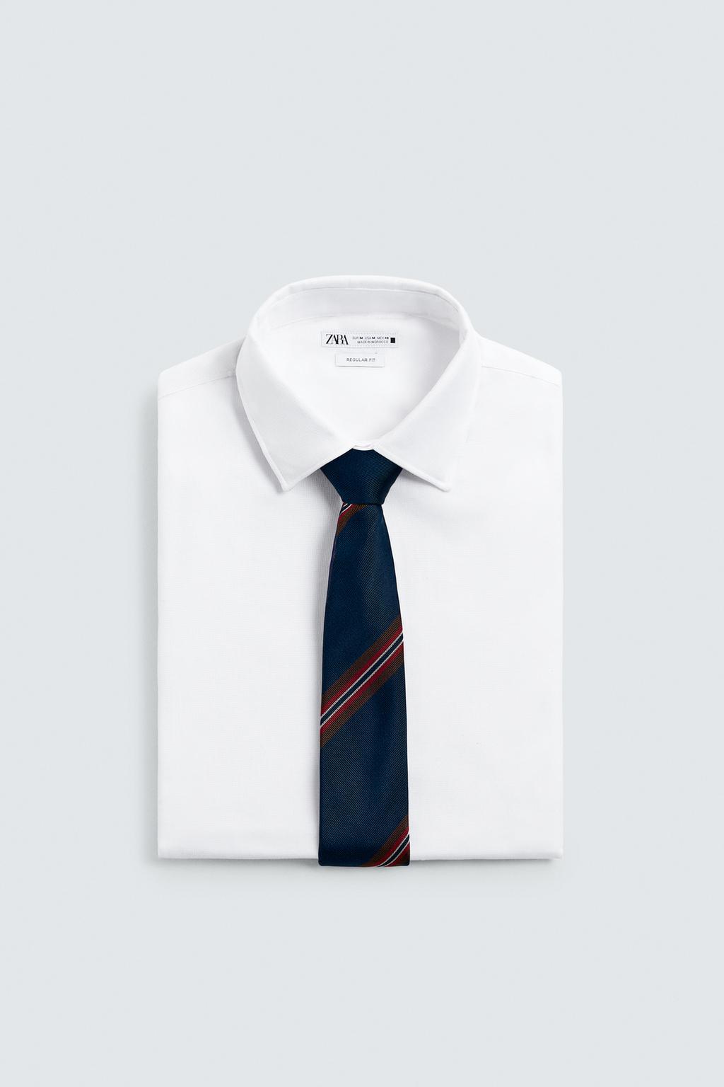 ГАЛСТУК 100% ШЕЛК ПОЛОСЫ