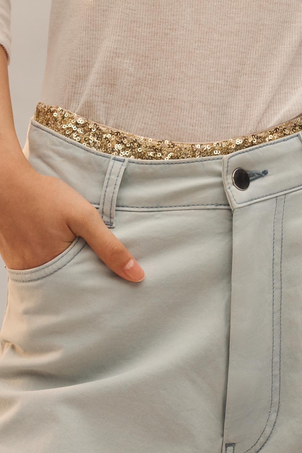 Джинсы прямого кроя limited edition