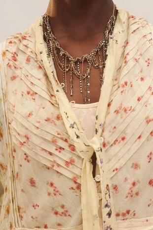 Ожерелье с кристаллами limited edition- Заказать в России