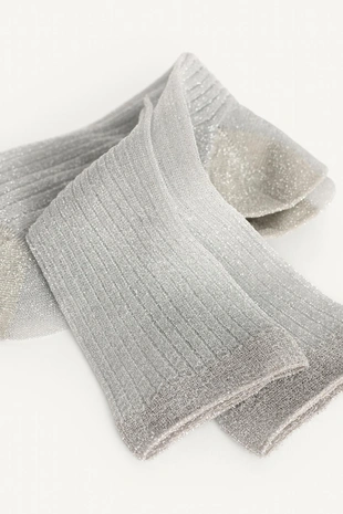 Купить Zara Носки с металлической нитью (лимитированное издание)