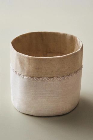 Хлебная корзина с кружевными оборками- Заказать в России