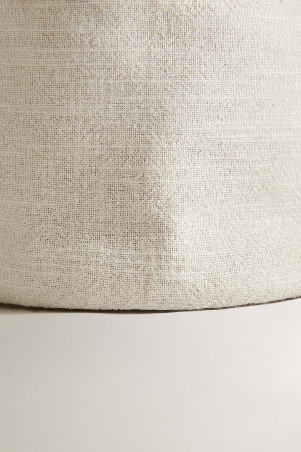 Хлебная корзина с кружевными оборками