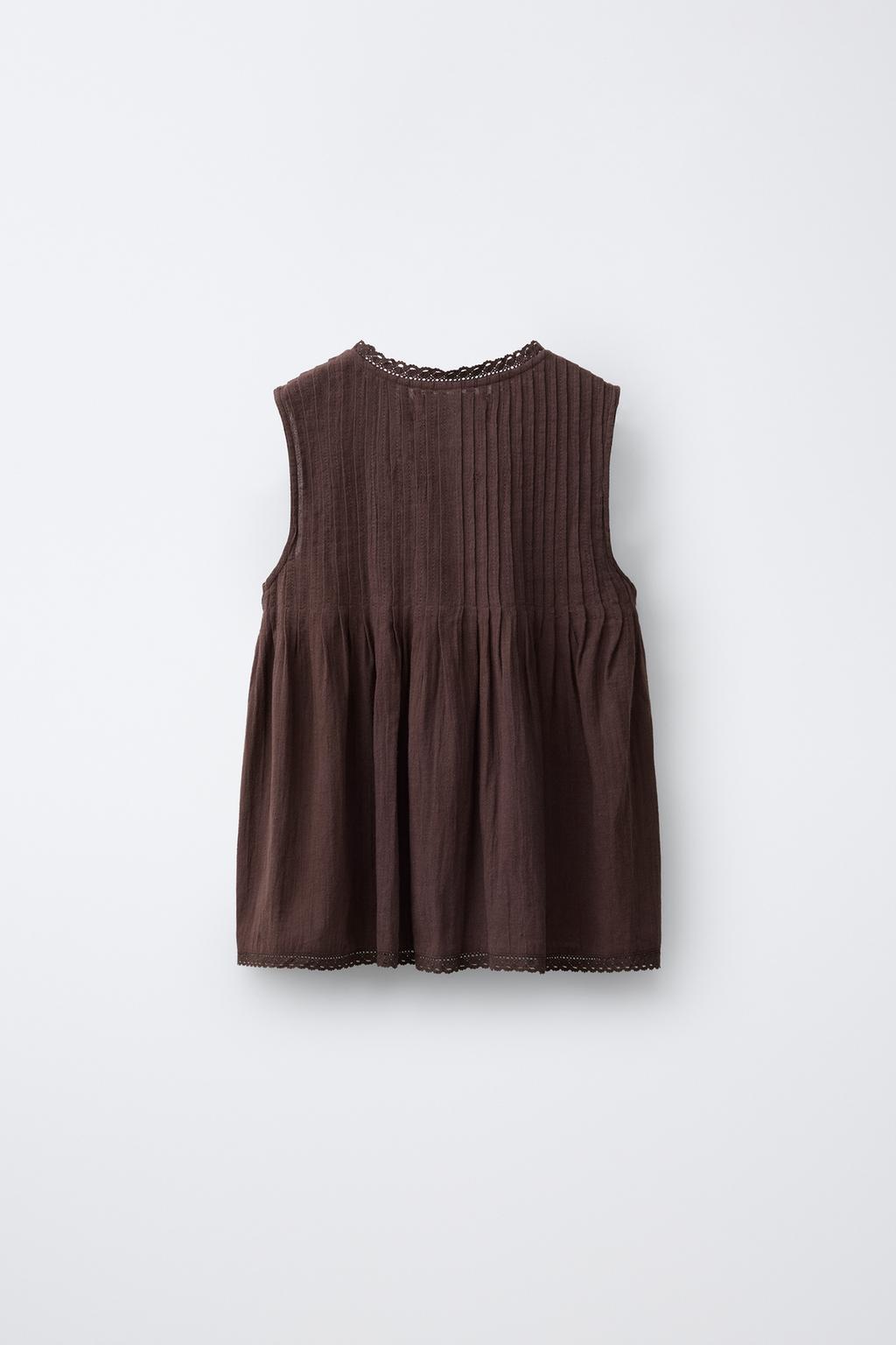 РУБАШКА СО СБОРКАМИ И КРУЖЕВОМ