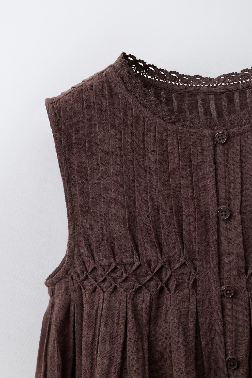 РУБАШКА СО СБОРКАМИ И КРУЖЕВОМ