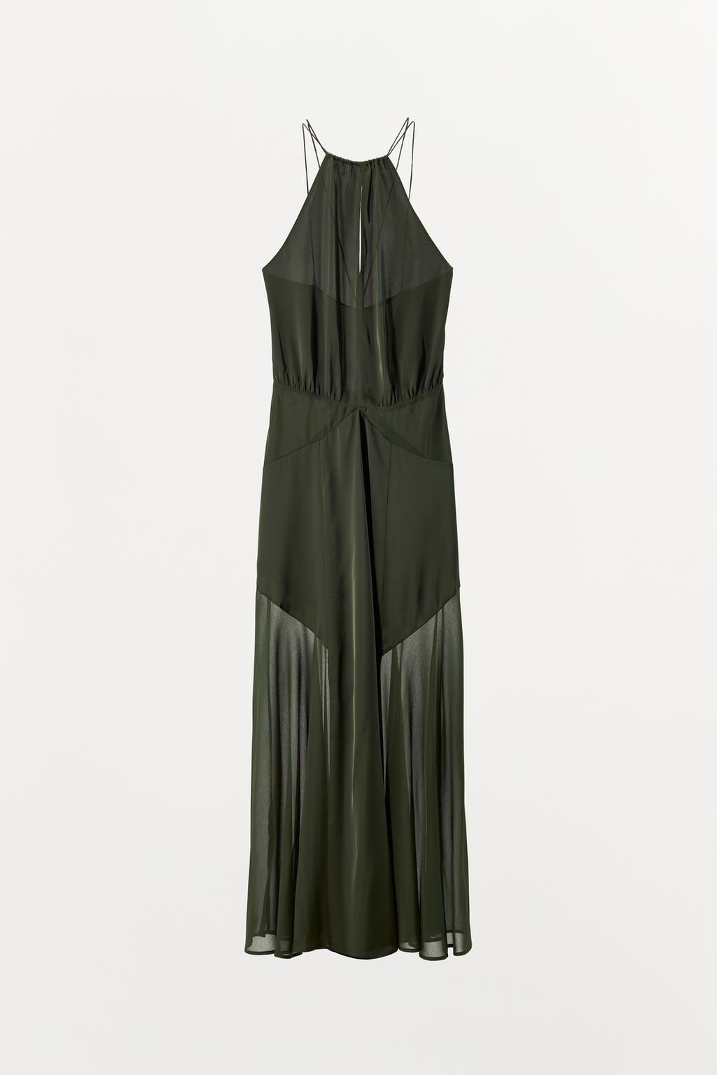 ДЛИННОЕ ПЛАТЬЕ ХАЛТЕР