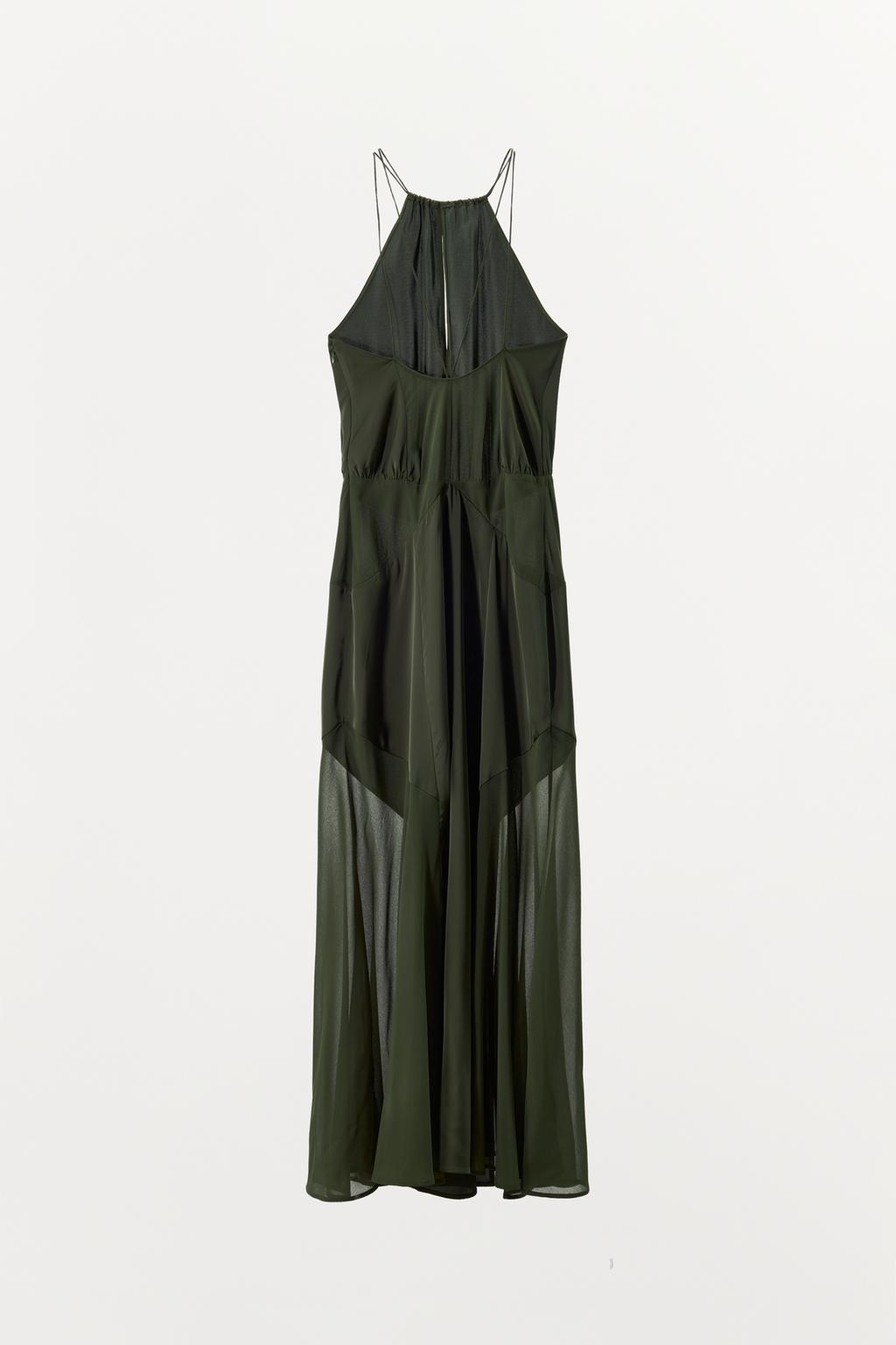 ДЛИННОЕ ПЛАТЬЕ ХАЛТЕР