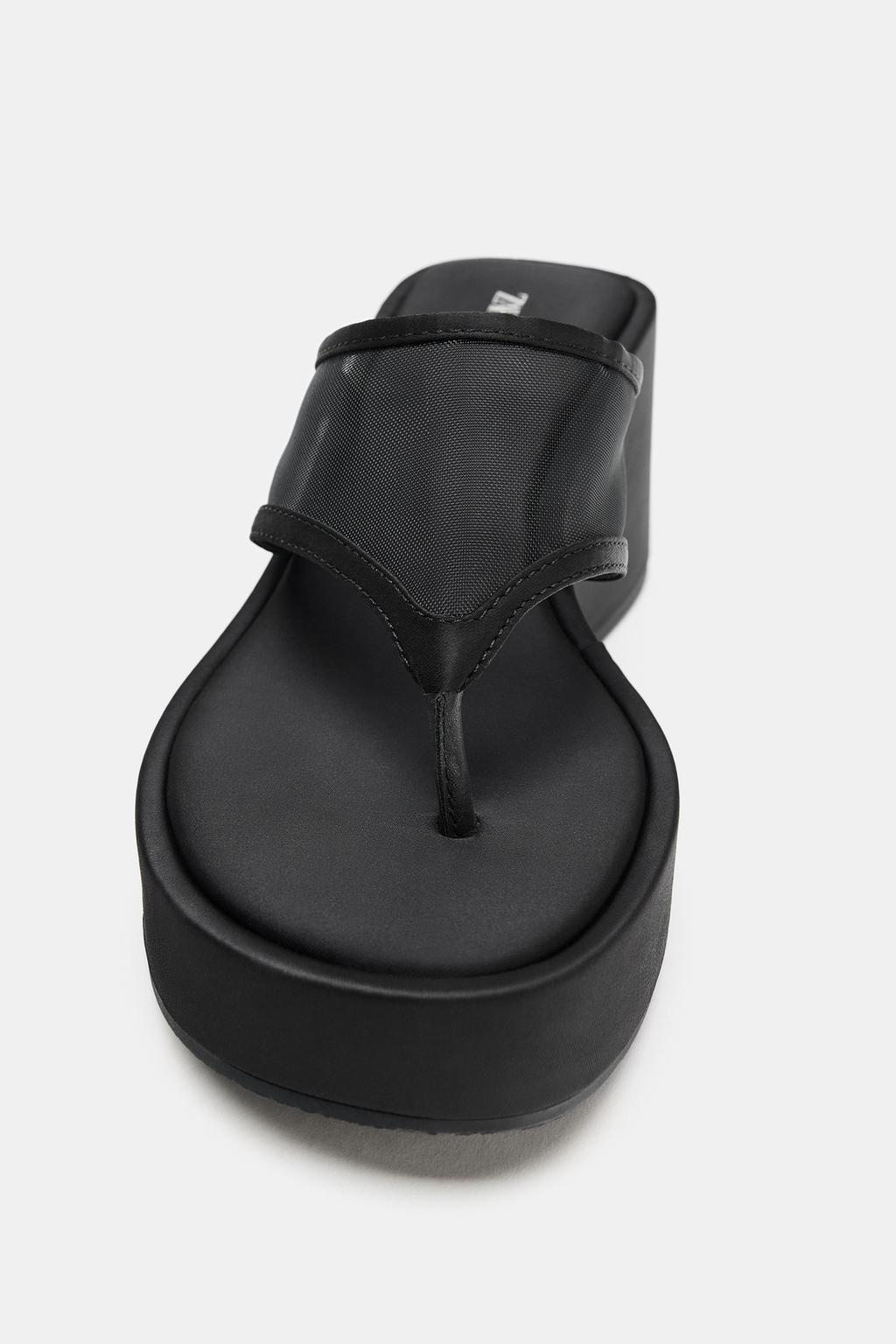 ТАНКЕТКА С СЕТЧАТЫМ РЕМЕШКОМ