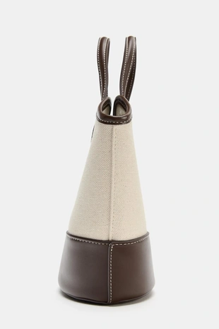 Комбинированная холщовая сумка- Заказать в России