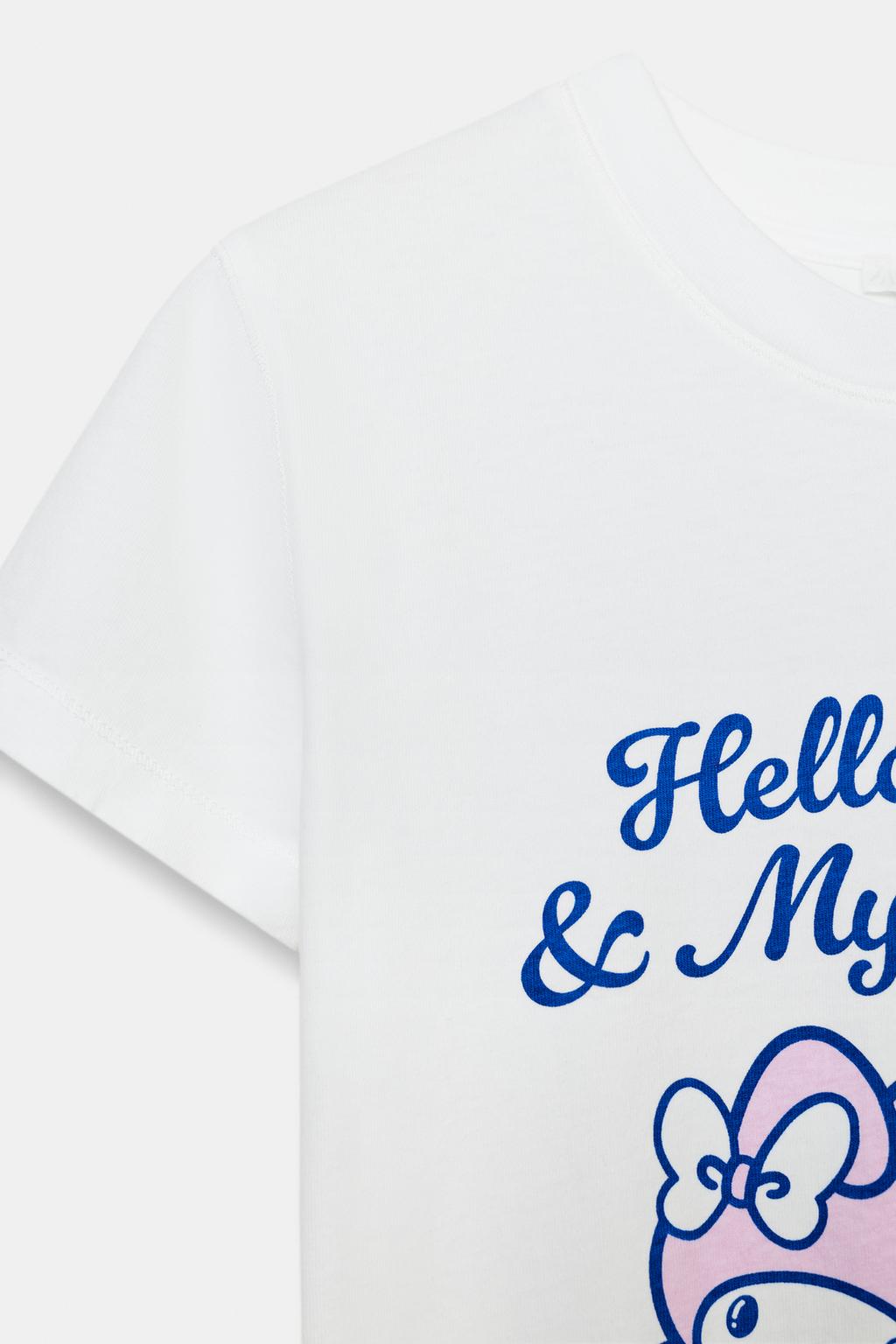 ФУТБОЛКА HELLO KITTY AND MY MELODY © SANRIO