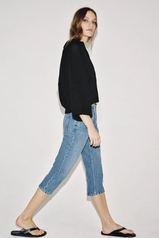 Джинсы капри со средней посадкой — Zw Collection- Заказать в России