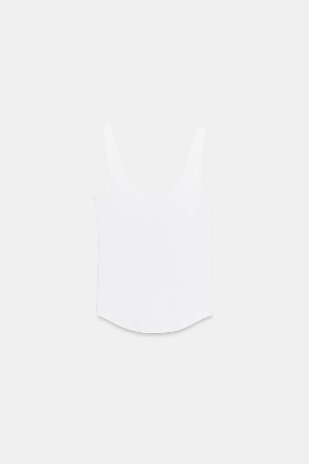 ХЛОПКОВЫЙ ТОП С БРЕТЕЛЯМИ