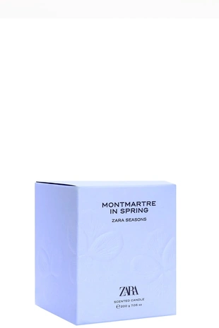 Купить Zara Ароматическая свеча MONTMARTRE IN SPRING, 200 г (7,05 унции).