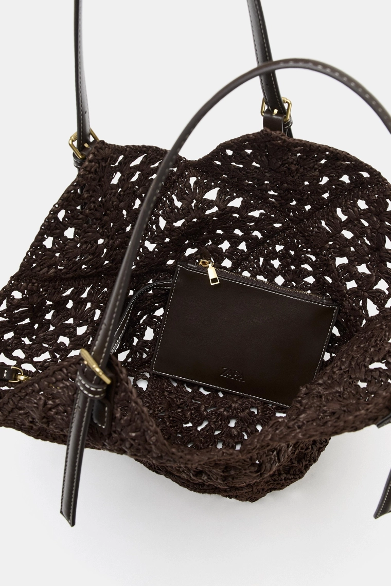 Сумка-тоут с оплеткой