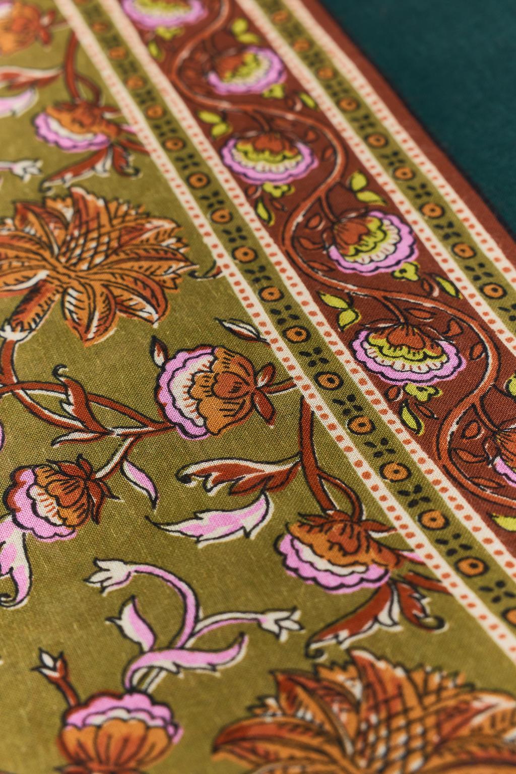 ШАРФ С ЦВЕТОЧНЫМ ПРИНТОМ