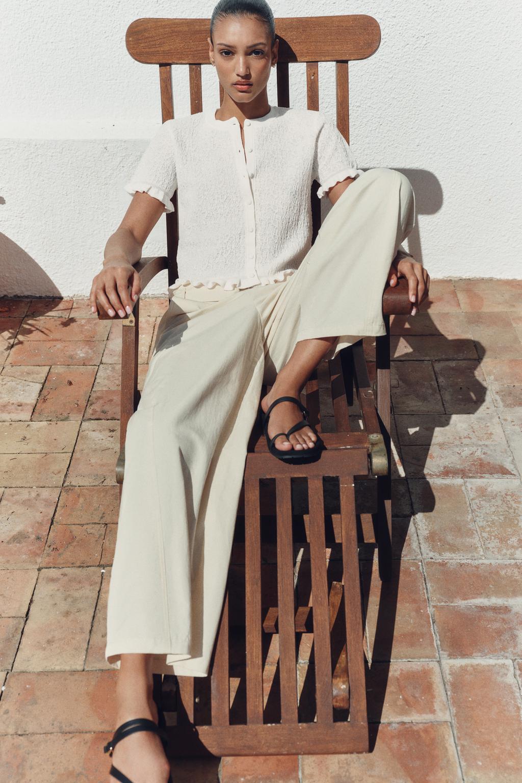 КАРДИГАН С ВОЛАНАМИ