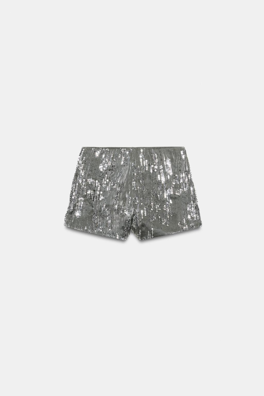 МИНИ-ШОРТЫ С ПАЙЕТКАМИ