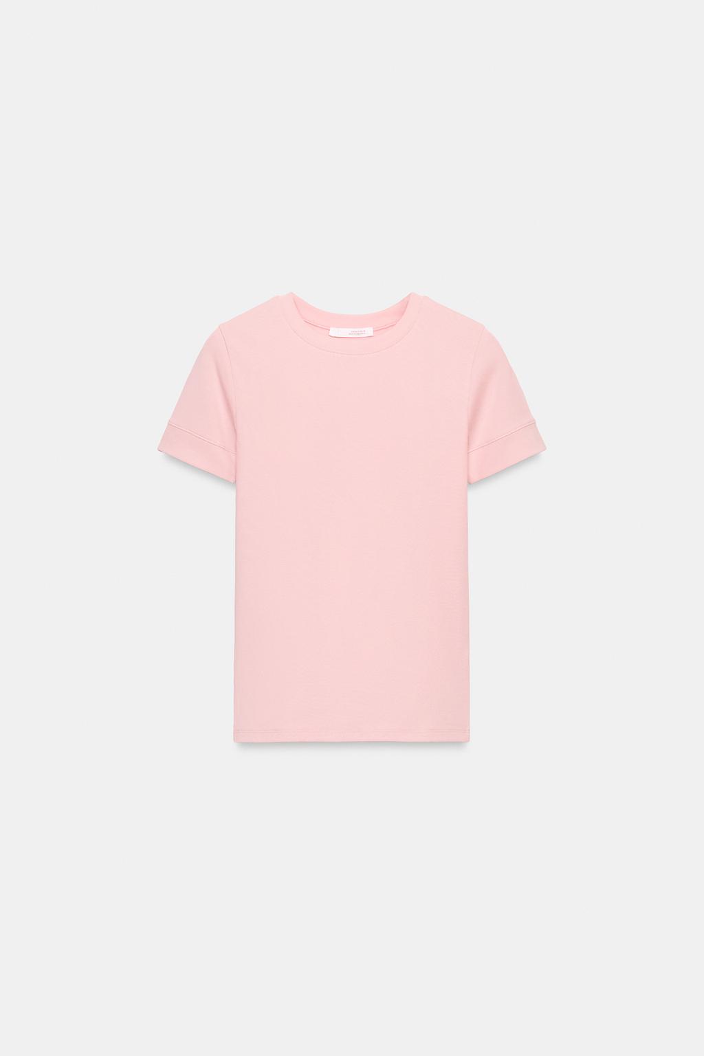 МИНИМАЛИСТИЧНАЯ ФУТБОЛКА С КОРОТКИМИ РУКАВАМИ