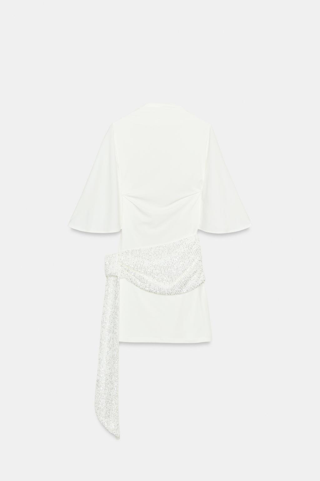 КОРОТКОЕ ПЛАТЬЕ С ПАЙЕТКАМИ