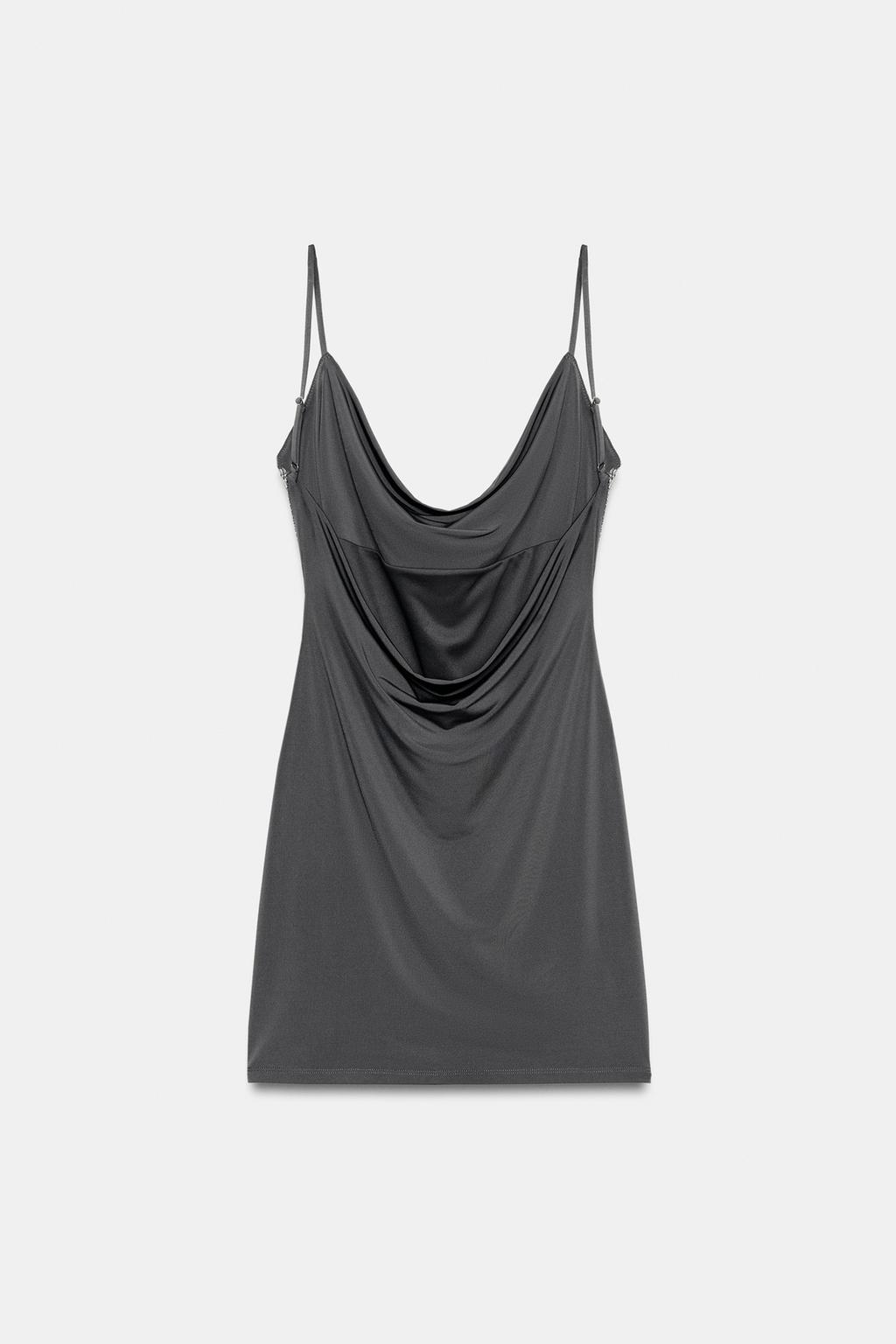 КОМБИНИРОВАННОЕ ПЛАТЬЕ ИЗ СЕТКИ