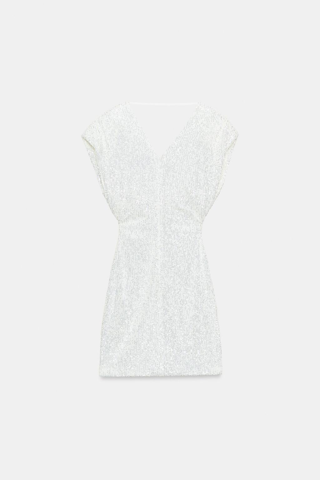 МИНИ-ПЛАТЬЕ С ПАЙЕТКАМИ