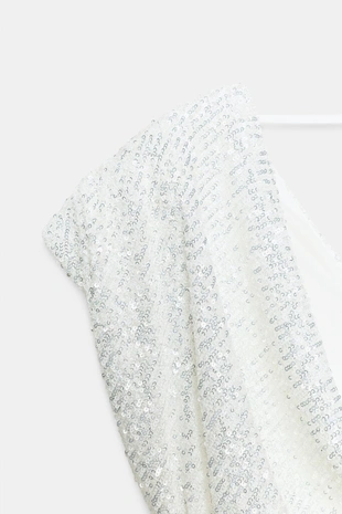 Мини-платье с пайетками- Заказать в России