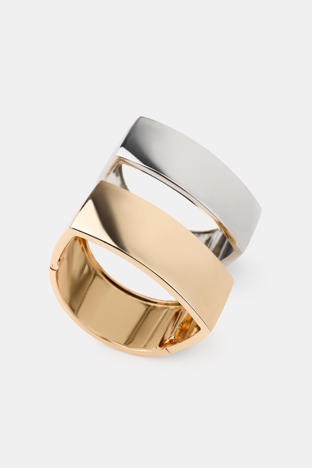 НАБОР ИЗ ДВУХ МЕТАЛЛИЧЕСКИХ БРАСЛЕТОВ