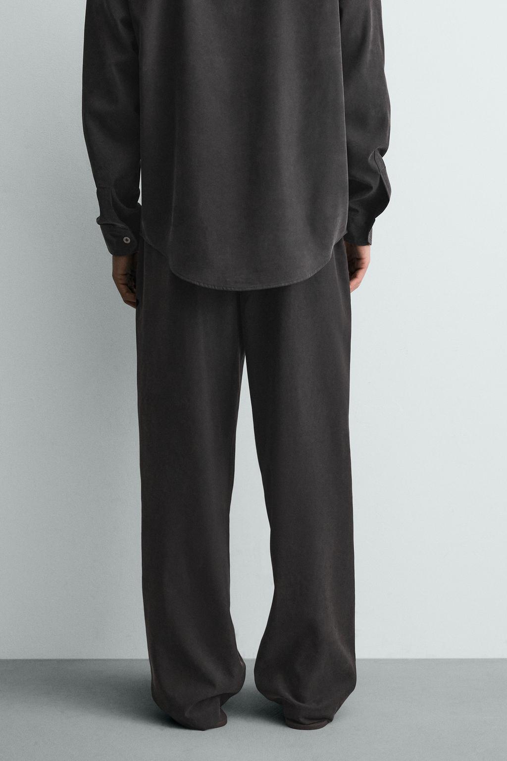 СТРУЯЩИЕСЯ БРЮКИ RELAXED FIT