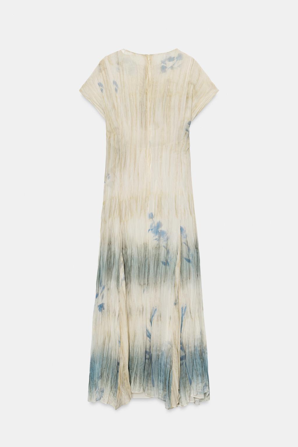 ПЛАТЬЕ МИДИ С ПРИНТОМ — ZW COLLECTION