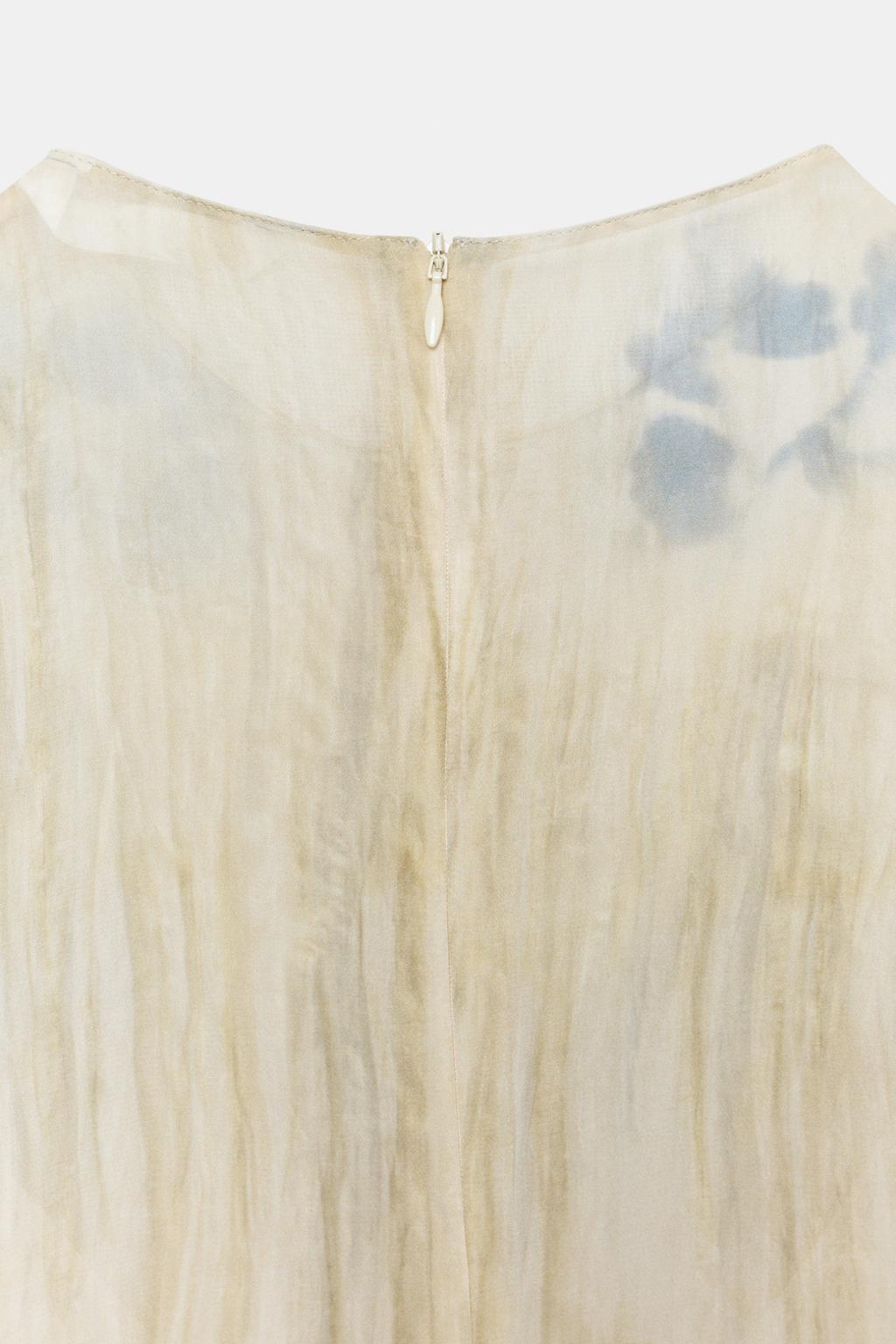 ПЛАТЬЕ МИДИ С ПРИНТОМ — ZW COLLECTION