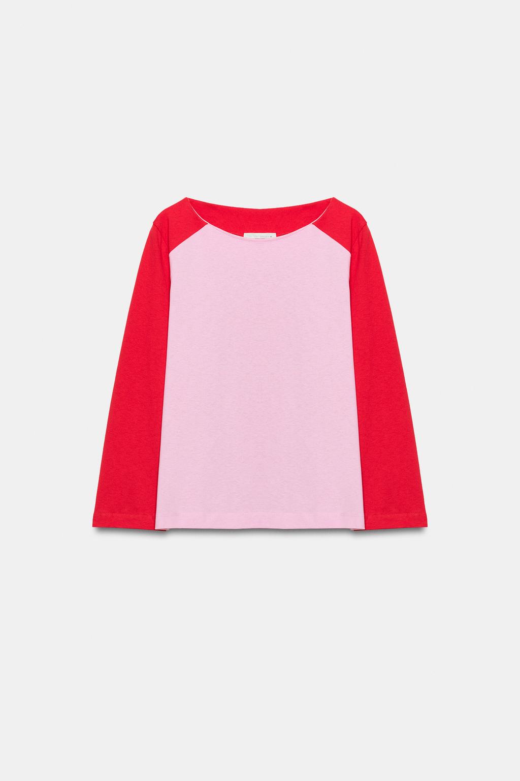 КОМБИНИРОВАННАЯ ФУТБОЛКА РЕГЛАН