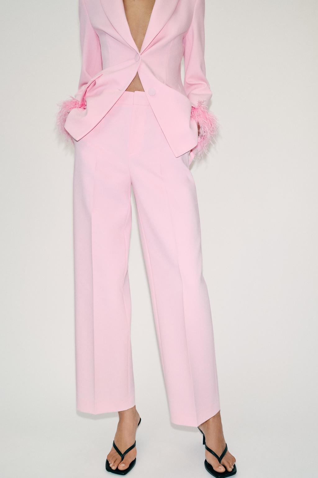 БРЮКИ ПРЯМОГО КРОЯ С НИЗКОЙ ПОСАДКОЙ