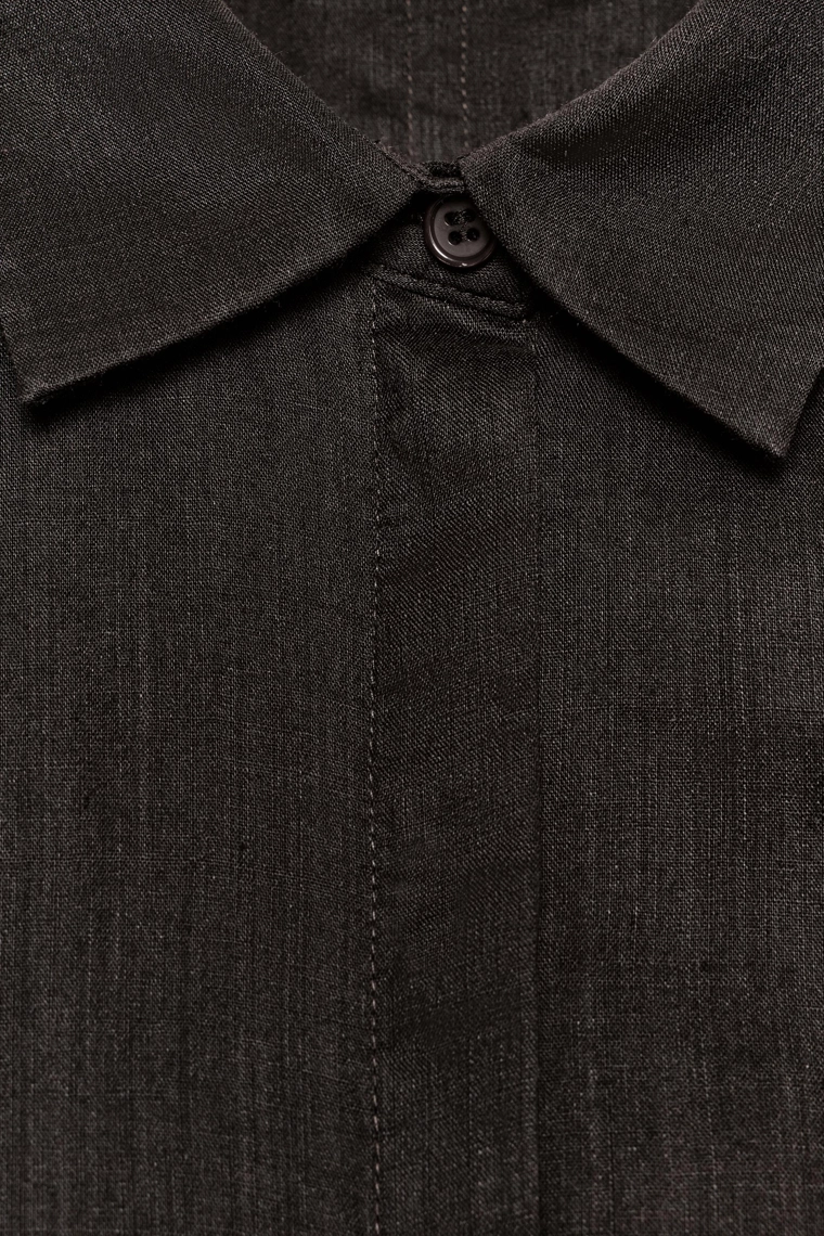 Рубашка свободного кроя коллекции zara woman