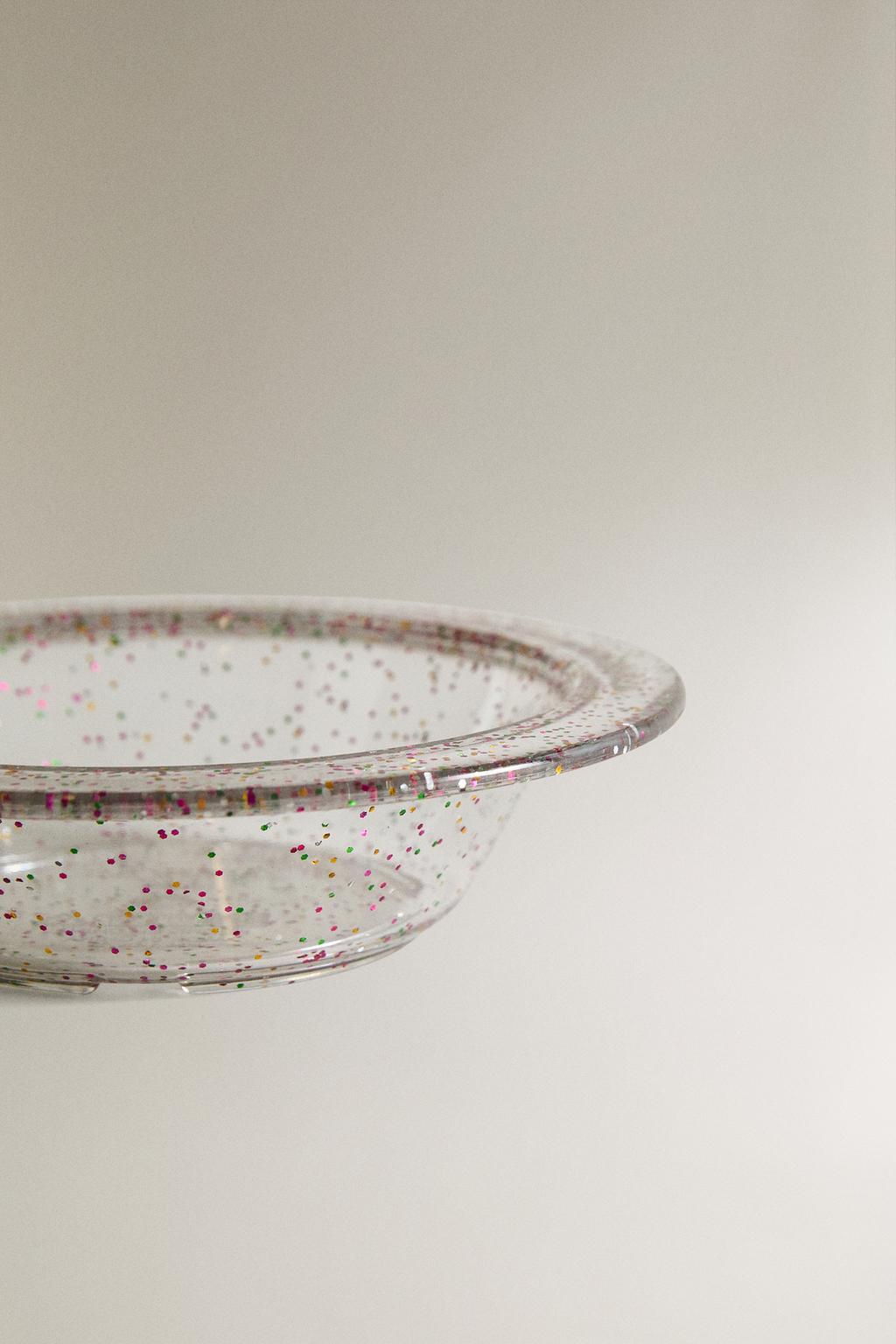 Детская чаша с блестками из прочного пластика tritan™