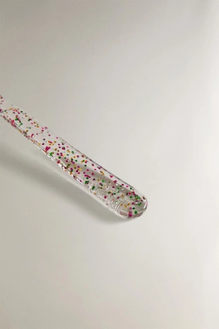 Детская вилка с блестками tritan™- Заказать в России