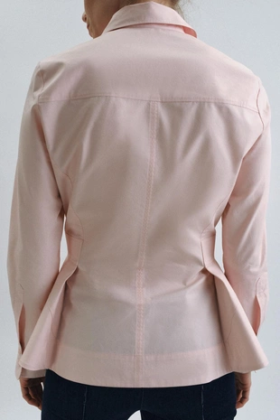 Рубашка из поплина с баской — Zw Collection- Заказать в России