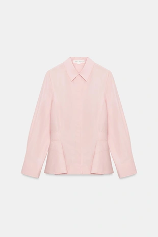 Рубашка из поплина с баской — Zw Collection- Заказать в России