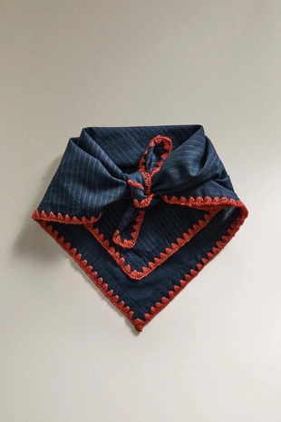 Детский летний бандана с отстрочкой- Заказать в России