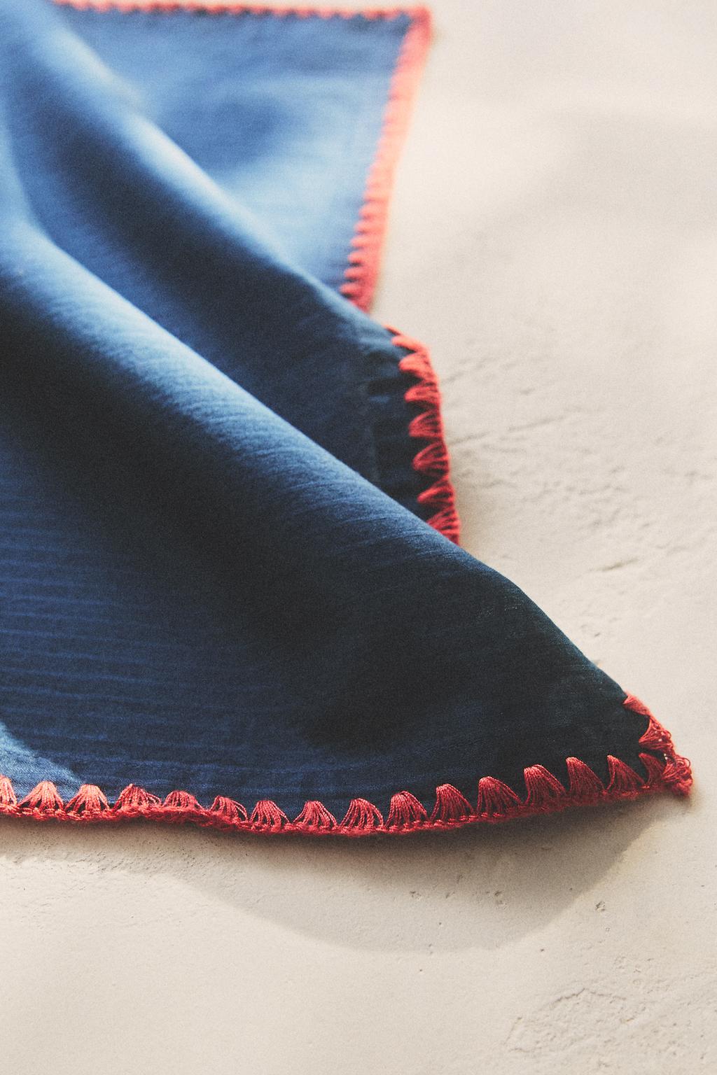 Детский летний бандана с отстрочкой