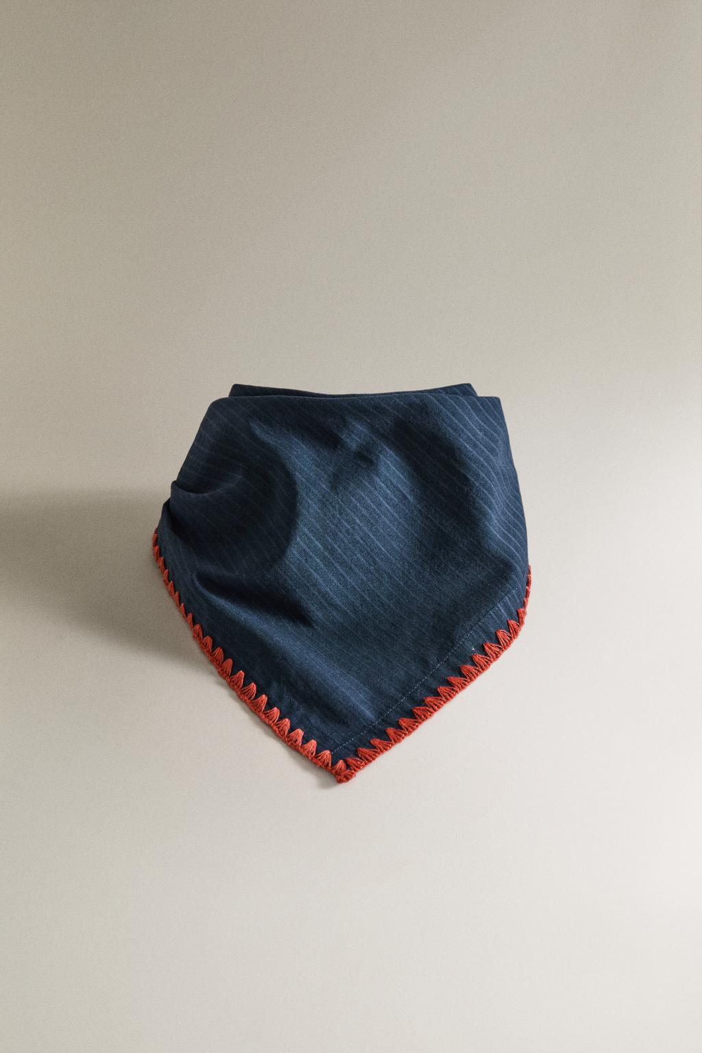 Детский летний бандана с отстрочкой