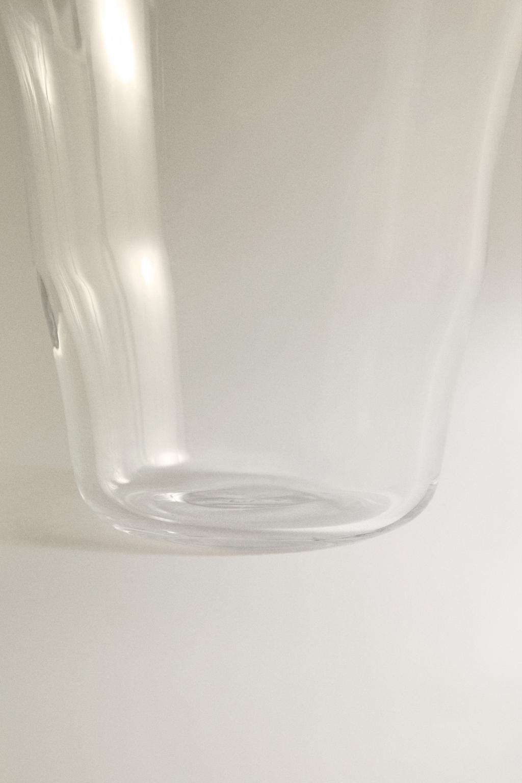 Стакан из стекла маленький