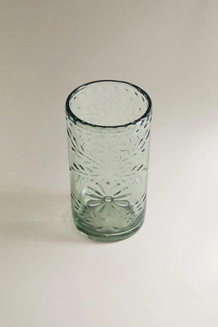 Акриловый стакан для газировки с цветочным узором- Заказать в России
