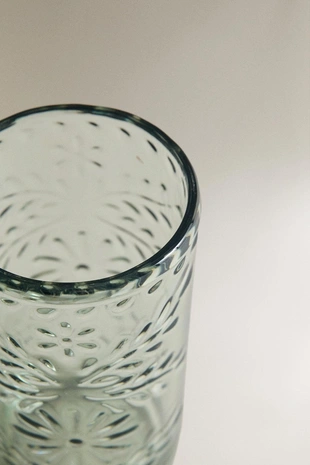 Акриловый стакан для газировки с цветочным узором- Заказать в России