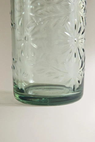 Акриловый стакан для газировки с цветочным узором- Заказать в России