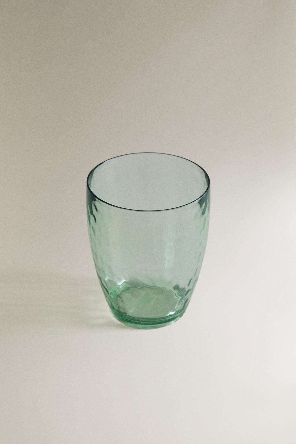 Акриловый стакан с молотковым эффектом