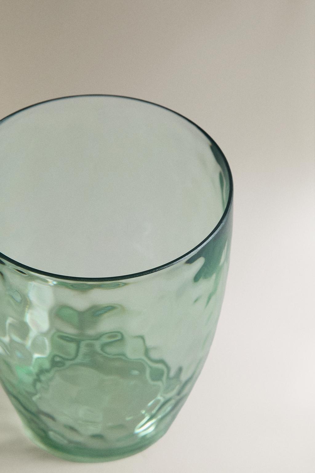 Акриловый стакан с молотковым эффектом